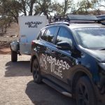 EB Car + The Party Trailer in Flinders Ranges
